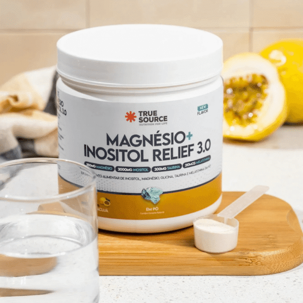 Magnésio + Inositol Relief 3.0 Maracujá 350 g - Imagem 2