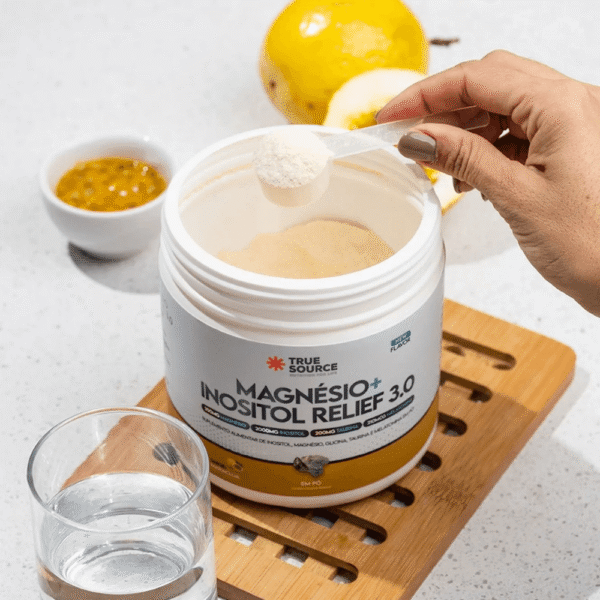 Magnésio + Inositol Relief 3.0 Maracujá 350 g - Imagem 3