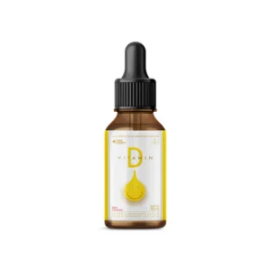 Vitamin D Líquido 30 ml - Sabor Framboesa